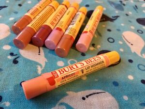 Burt's Bees パーツビーズ リップシマー apricot