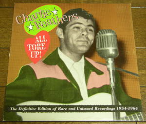 CHARLIE FEATHERS - Unissued 1954-1964 - LP/ 50's,ロカビリー,BOTTLE TO THE BABY,ONE HAND LOOSE,CORRINE CORRINA,ZU-ZAZZ RECORDS