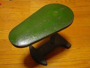  rare 50~60's made of metal ironing board Showa Retro Vintage sewing leather craft furniture interior 