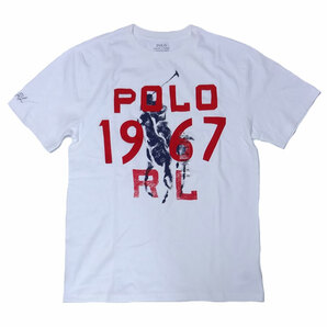 新品 POLO RALPH LAUREN BOYS S/S T-SHIRT ポロ ラルフローレン ボーイズ 半袖 Tシャツ ホワイト コットン カットソー ポニー L 正規品の画像4