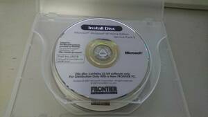 FRONTIER Install Disc 32bit Windows XP Home Edition SP2 & Recovery Disc リカバリディスク フロンティア