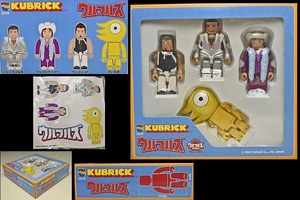 [Medicom Toy Medicom Toy] Wolfuls 10th Anniversary Cubrick 100% Kubrick с наклейкой