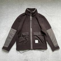 定価17,050円 新品未使用 NIKE Mサイズ ナイキ NSW SHERPA FZ JKT シェルパ ジャケット ボア アウター メンズ フリース 茶色 国内正規品 _画像1