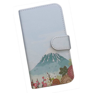 OPPO Reno7 A OPG04/a201op　スマホケース 手帳型 プリントケース 和柄 花柄 富士山 風景 梅 菊 牡丹 霞