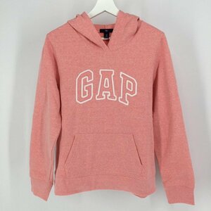 ギャップ GAP パーカー 裏起毛 M 秋冬 サーモンピンク