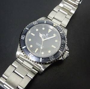 2022 year 10 month OH ending rare to lithium index ROLEX Rolex Submarine non Date 14060 E number self-winding watch men's size genuine article 