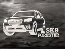 フォレスター 車体ステッカー SK9 スバル SUV ノーマル車高_画像1