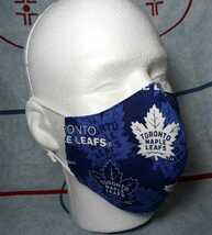 日本国内発送★New★NHL Toronto Maple Leafs トロント メープルリーフス Face Off! マスクカバー カナダ製 Made in Canada スッキリ型 _画像1