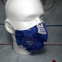 日本国内から発送★NHL Toronto Maple Leafs トロントメープルリーフス ロゴ柄 マスクカバー スッキリ型 ハンドメイド カナダ製 _画像4