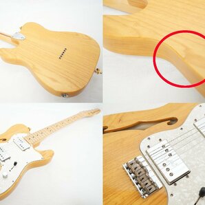 ★Fender Mexico★Classic Seriese ’72 Telecaster Thinline NAT テレキャスター シンライン 状態良好 2008年製★の画像8