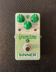 Sinner Greenstone Overdrive シナー グリーンストーン オーバードライブ TS-808 クローン ギリシャ製 レア