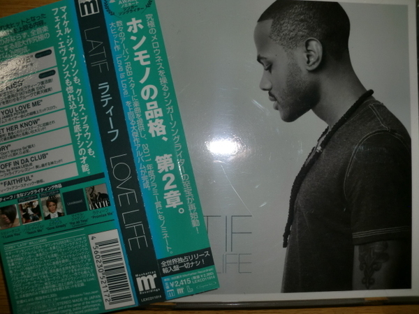 美品日本盤 Latif [Love Life][R&B] ryan leslie Iyaz usher Teddy Pendergrass ne-yo justin bieber Rihanna Chris Brown Alicia Keys