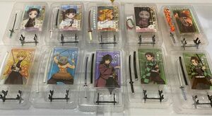 【新品未開封品】鬼滅の刃日輪刀コレクション1&2 10個セット