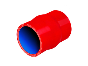 シリコンホース クッション 同径 内径Φ55mm 赤色 ロゴマーク無し ラジエーターホース インタークーラー インテーク 接続 ホース 汎用品