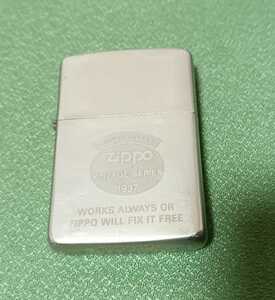 Zippo/ジッポー　ヴィンテージシリーズ　VINTAGE　1987年製　ボトム刻印：イタリック、斜字体、筆記体