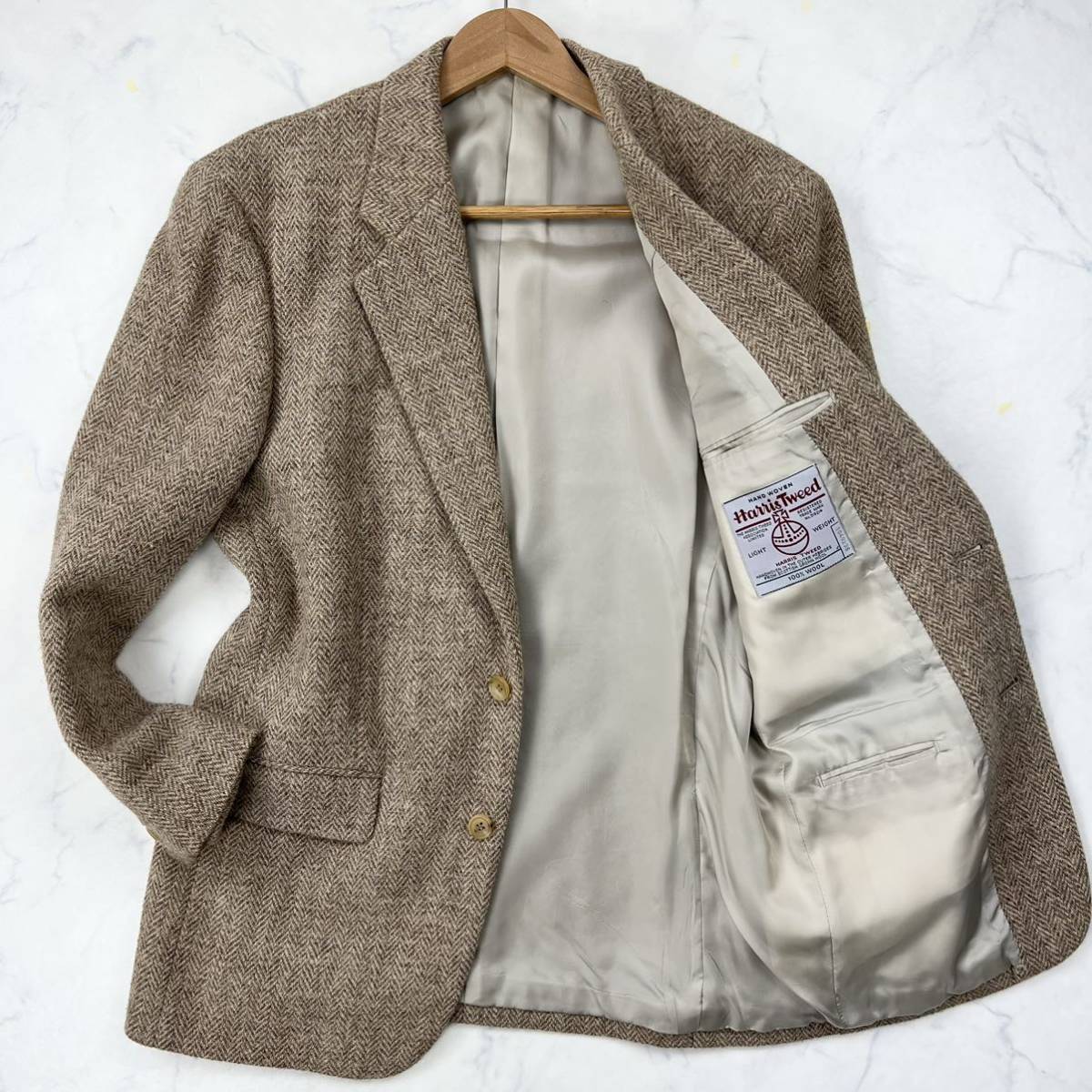 極美品 マーガレットハウエル×ハリスツイード ツイードジャケット6.8万