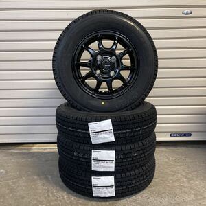 Gspeed G06◆ 新品スタッドレス145/80R12 ブリヂストンW300　軽トラ軽バンエブリィアクティハイゼットアトレーキャリー