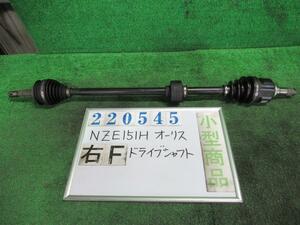 オーリス DBA-NZE151H 右 フロント ドライブシャフト 150X Mパッケージ 3R3 レッドマイカ(M) 220545