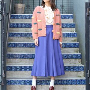 USA VINTAGE PRIVE DESIGN LONG SKIRT/アメリカ古着デザインロングスカート