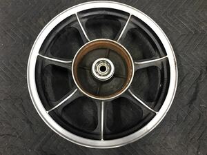 中古ジャンク　カワサキ　純正　Z440系　リアホイール　R-1037 16-2.50 B KZ440 kawasaki 旧車