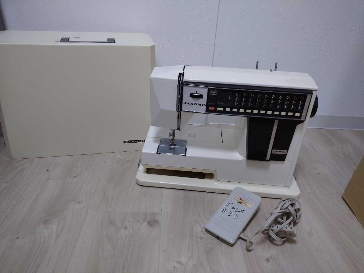 【ジャンク出品】JANOME 5001 MEMORIA ジャノメミシン 【ミシン12】