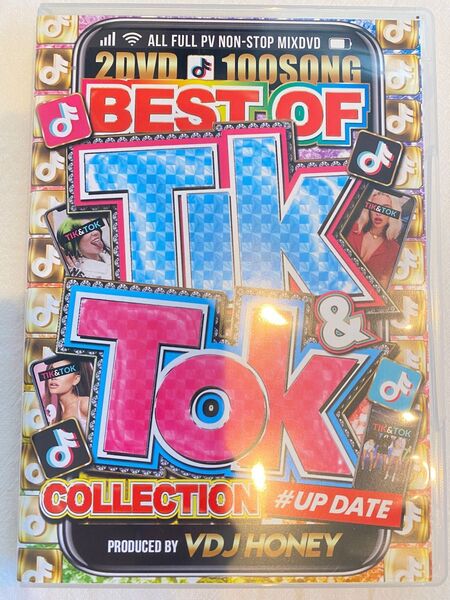 BESTOF TikTok DVD ディスク2枚入り 中古