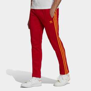 アディダスオリジナルス ベッケンバウアー トラックパンツ ジャージ トラックパンツ HK7401 BECKENBAUER TRACK PANTS TEAM POWER RED M