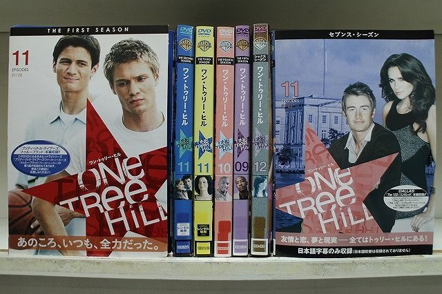 One Tree Hill ワン・トゥリー・ヒル 全75枚 シーズン1、2、3、4、5、6、7 レンタル落ち 全巻セット DVD 海外ドラマ 