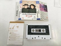 カセットテープ Wink ウィンク At Heel Diamonds アット・ヒール・ダイアモンズ ユーズド_画像2
