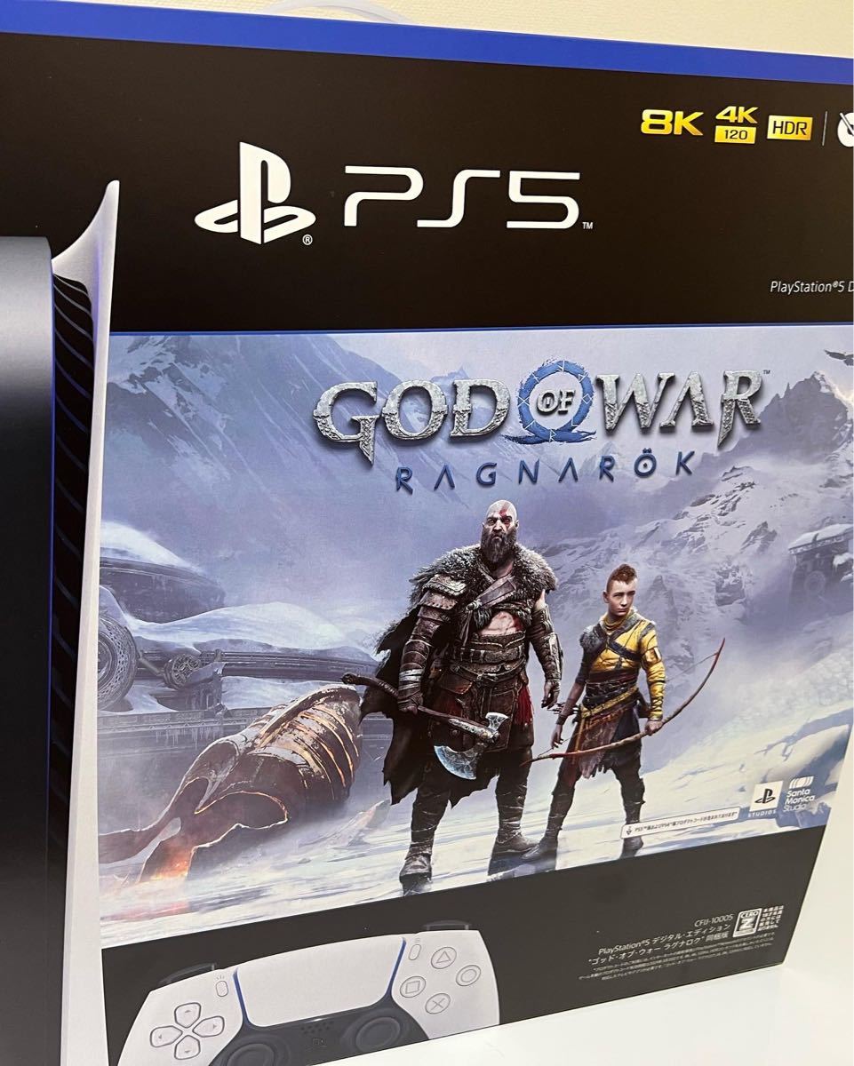 PS5 デジタルエディション ゴッド・オブ・ウォー 同梱版 新品未開封品