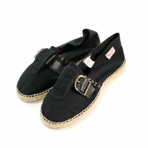 YOUNG&OLSEN × The DRYGOODS STORE 20SS YOUNG BELTED ESPADRILLE espadrille 37 black 