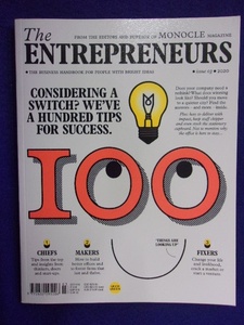 5036 洋雑誌★The ENTREPRENEURS アントレプレナーズ No.3 2020年 MONOCLE(モノクル)別冊