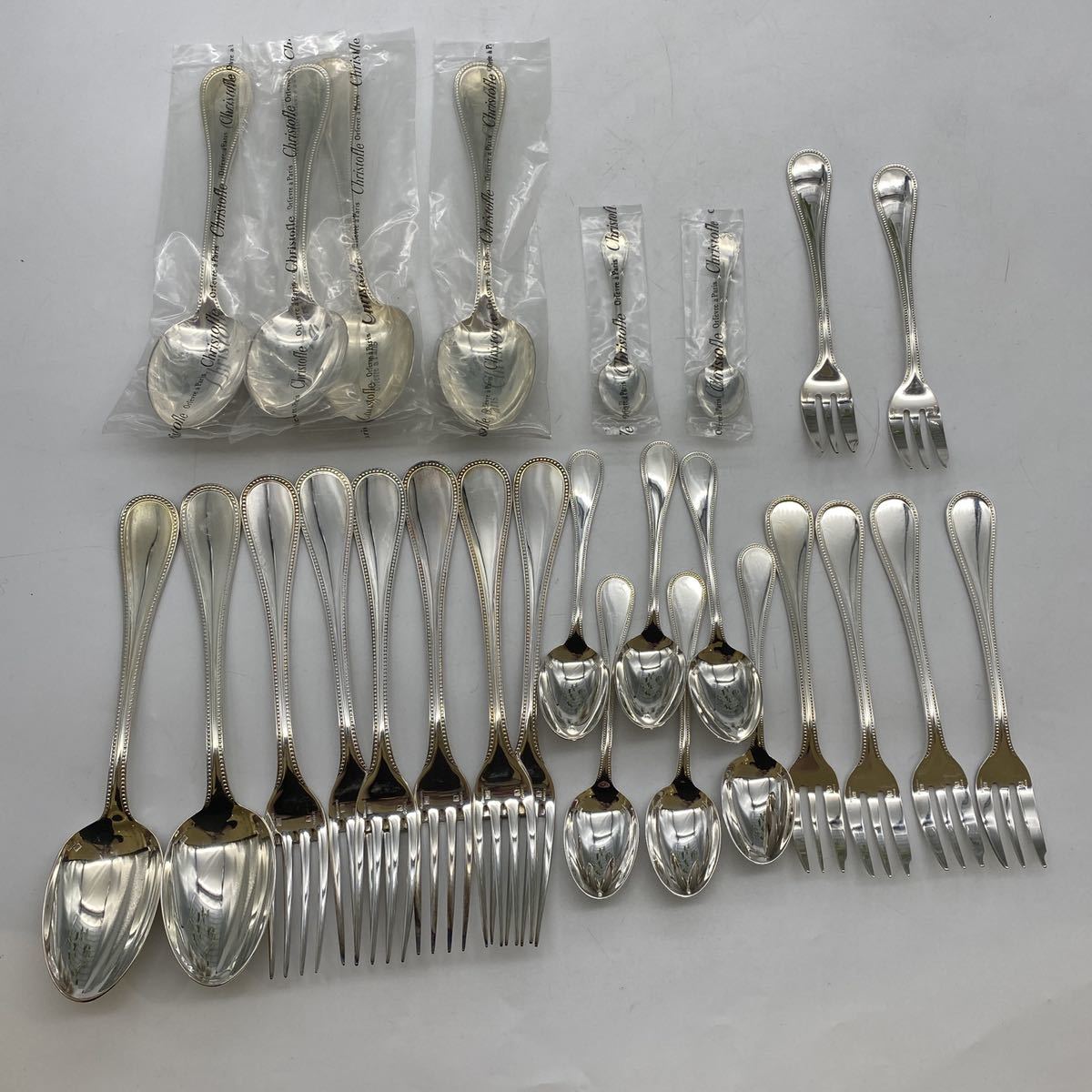 ヤフオク! -クリストフル フォークの中古品・新品・未使用品一覧