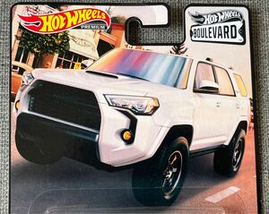 Hot Wheels ホットウィール ブールバード 2018 トヨタ TOYOTA 4RUNNER 4ランナー ホワイト