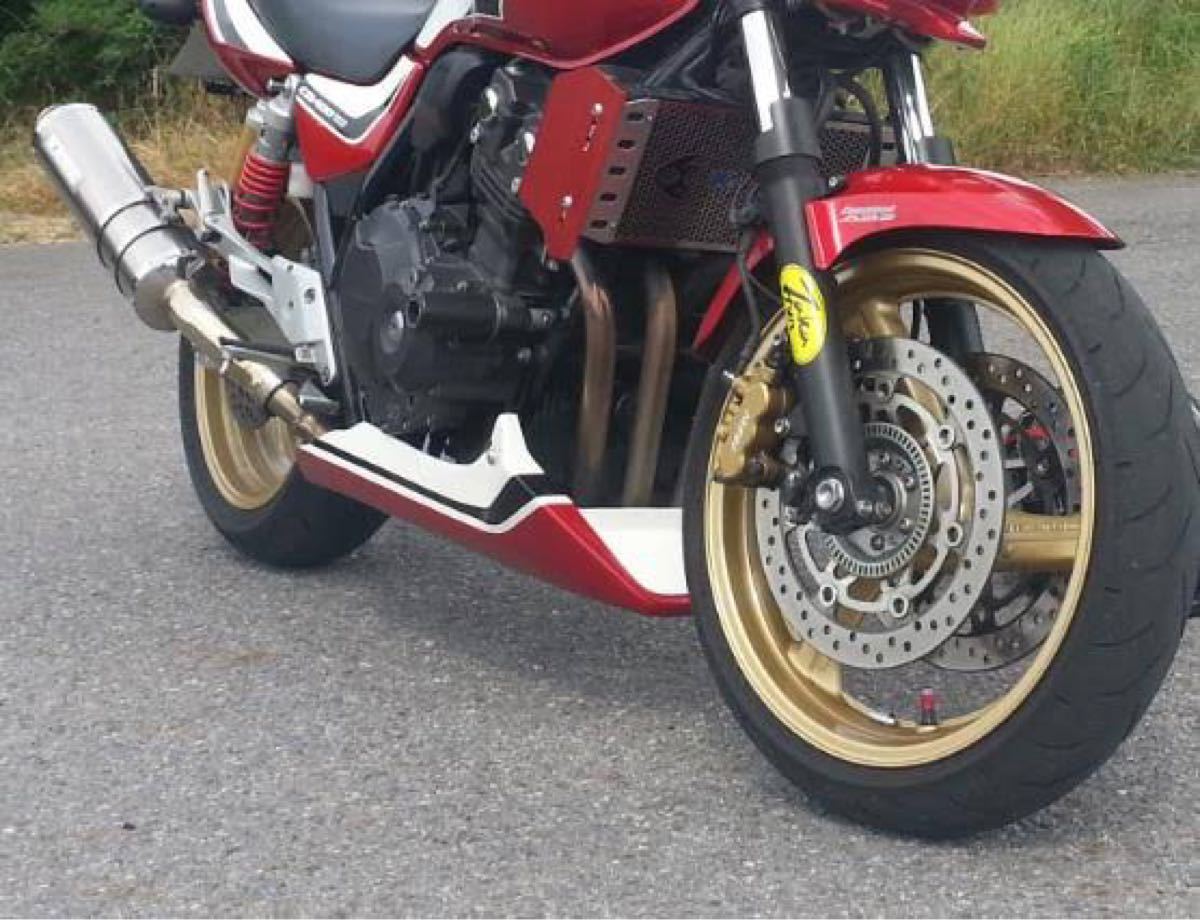 ナチュラルネイビー 値下‼️CBR 650F レーシングアンダーカウル 絶版品