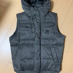 美品　g-star raw ダウンジャケット　ベスト　上着　秋冬　