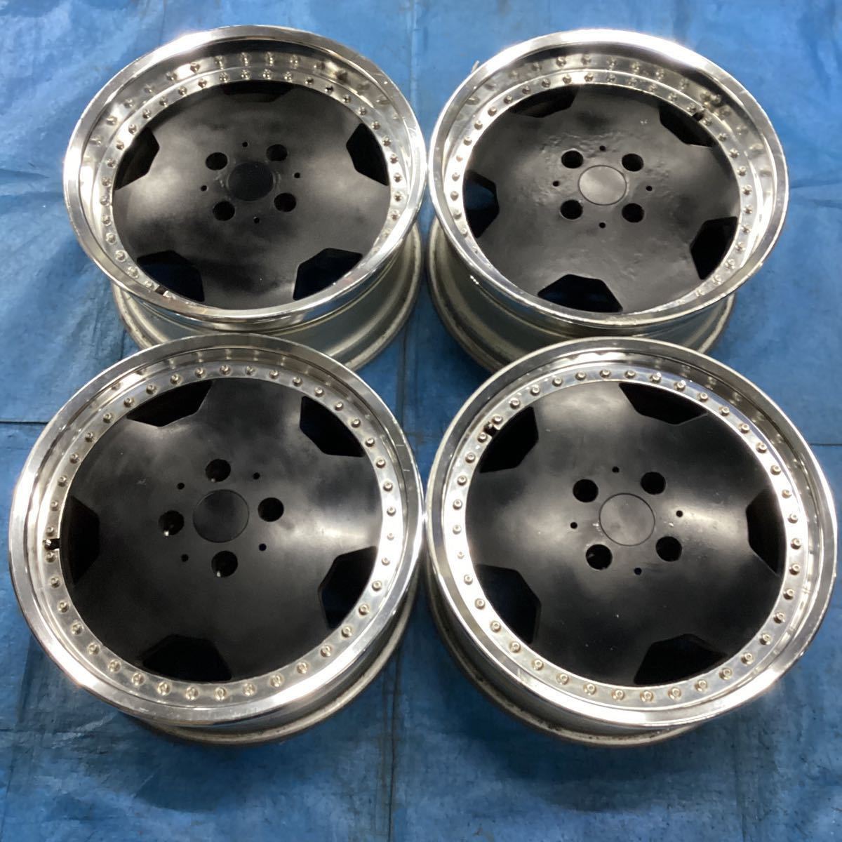 激安出品 深太 激シブ Supernova 17インチ 5穴 8J 45・9J 42