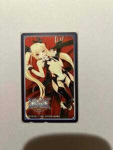 BLAZBLUE ブレイブルー 未使用 非売品 テレカ テレホンカード ARC SYSTEM WORKS 