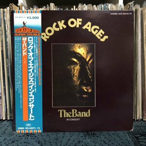 【美盤 '78 国内】LP★The Band - Rock Of Ages: The Band In Concert ☆洗浄済み☆