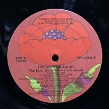 【 美盤 '72 US orig 】LP★Townes Van Zandt - The Late Great Townes Van Zandt ☆洗浄済み☆_画像7