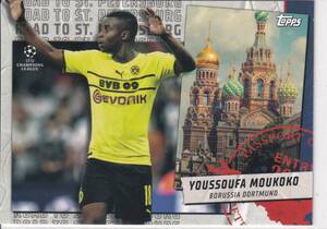 2021/22topps　UEFA CHAMPIONS LEAGUE　RSP-13　YOUSSOUFA MOUKOKO　ユスファ・ムココ　ボルシア・ドルトムント