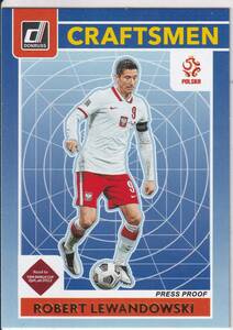 2021-22PANINI DONRUSS　NO.4　ROBERT LEWANDOWSKI　パラレルカード　ロベルト・レヴァンドフスキ　ポーランド代表