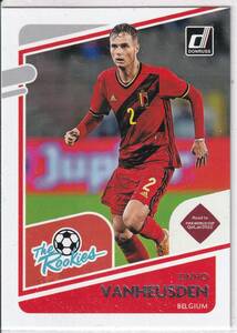 2021-22PANINI　DONRUSS　NO.2　ZINHO VANHEUSDEN　ジーニョ・ファンフースデン　ベルギー代表