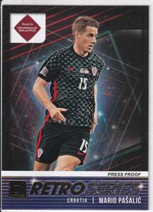 2021-22PANINI　DONRUSS　No.3　MARIO PASALIC　パラレルカード　マリオ・パサリッチ　クロアチア代表