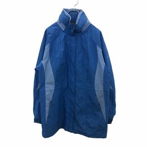 Колумбия горная куртка L Columbia Blue Raglan Ladies старомодная оптовая американская покупка T2211-3108