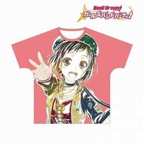 送料無料 BanG Dream! バンドリ 羽沢つぐみ Ani-Art フルグラフィックTシャツ Mサイズ Afterglow アニメ アフグロ 0