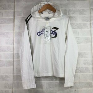 adidas アディダス タグ付き 長袖 Tシャツ フーディ 756691 R0437 SIZE:M ホワイト LH632022110702