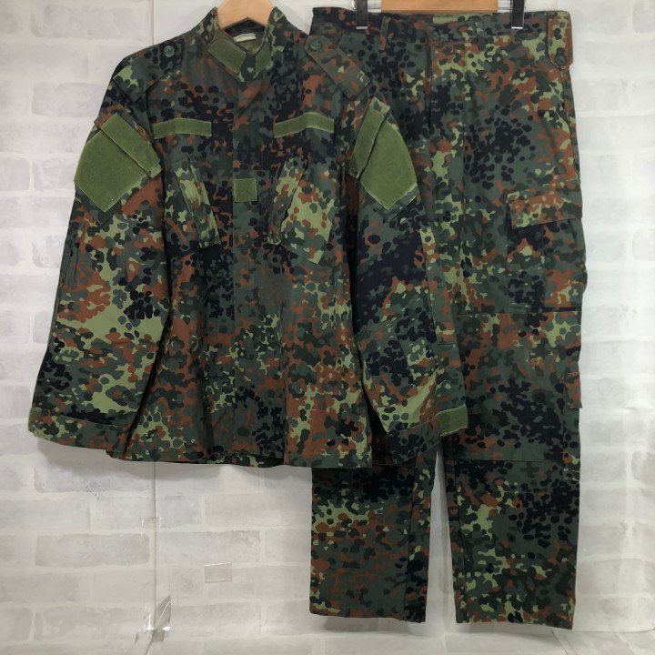 お買得限定品☆夏売れ筋 90s mil-tec ナチス 軍 オークリーフカモ リ