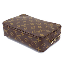 ルイヴィトン LOUIS VUITTON モノグラム ブラウン 茶 ポーチ トゥルーストワレット 23 M47524_画像4