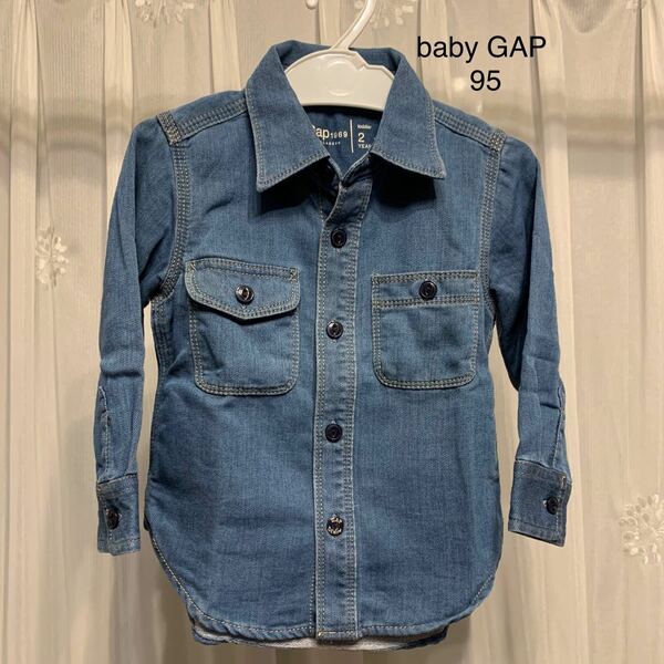 ベビーギャップ　デニムシャツ　95 baby gap 